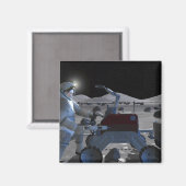 Toekomstige missies voor ruimteverkenning 7 magneet (Voorkant / Achterkant)