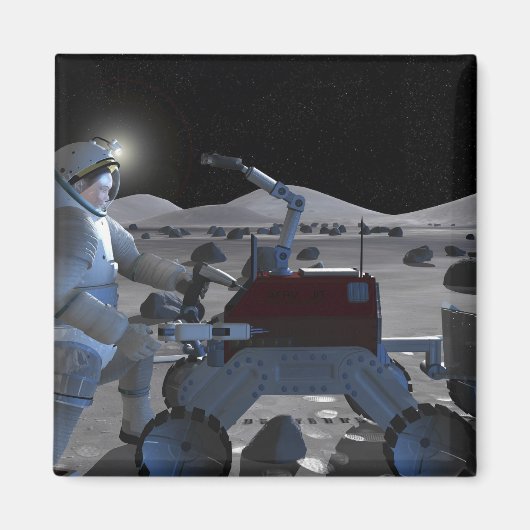 Toekomstige missies voor ruimteverkenning 7 magneet (Voorkant)