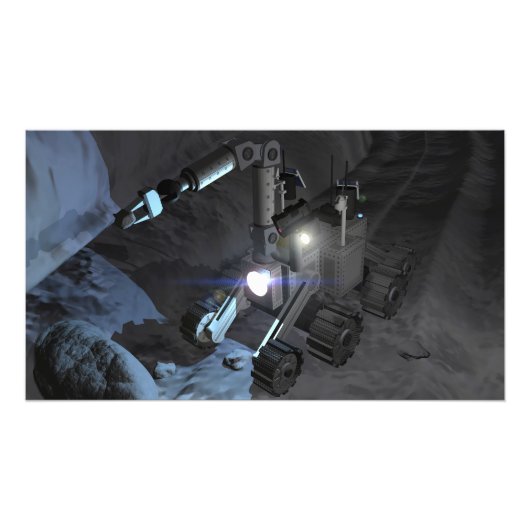 Toekomstige missies voor ruimteverkenning 9 foto afdruk (Voorkant)