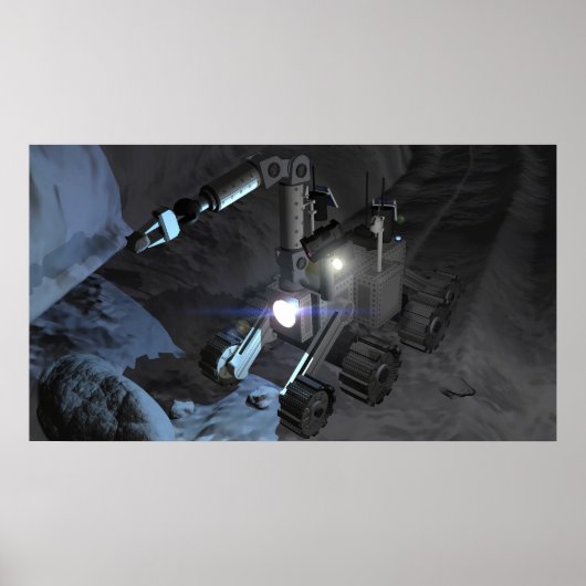 Toekomstige missies voor ruimteverkenning 9 poster (Voorkant)