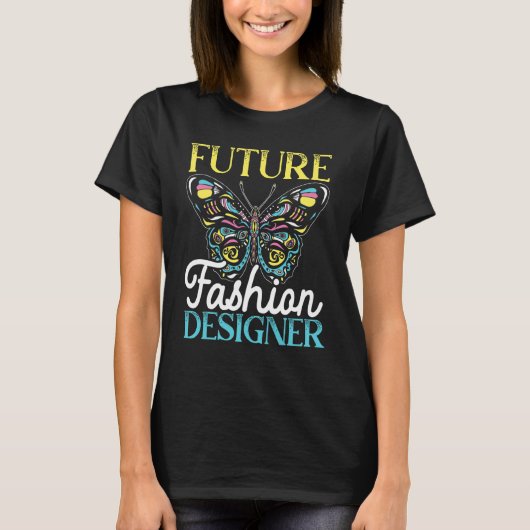 Toekomstige Modeontwerper Modeontwerpen T-shirt (Voorkant)