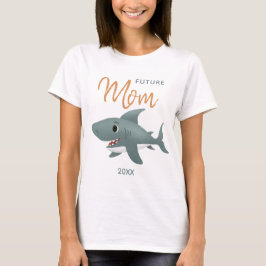 Toekomstige moeder om Blue Ocean Shark te zijn T-shirt