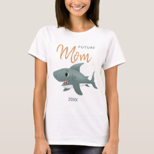 Toekomstige moeder om Blue Ocean Shark te zijn T-shirt