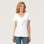 Toekomstige moeder t-shirt (Voorkant volledig)