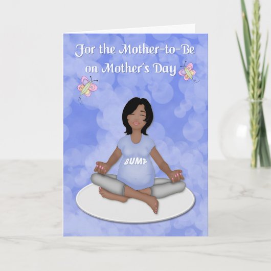 toekomstige Moederdag Kaart (Voorkant)