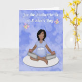 toekomstige Moederdag Kaart (Gele Bloem)