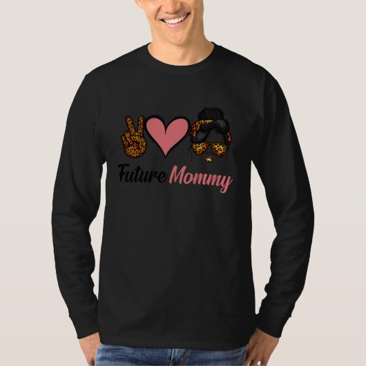 Toekomstige Moedertje T-shirt (Voorkant)