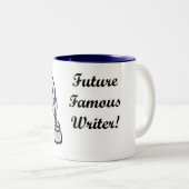 Toekomstige Mok van bekende schrijver (Voorkant rechts)