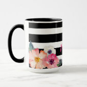 Toekomstige Mok van mevrouw Floral Striped (Links)