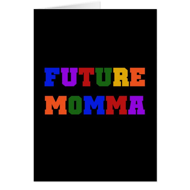 Toekomstige Momma Tshirts en geschenken (Voorkant)