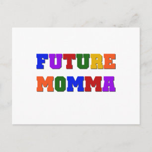 Toekomstige Momma Tshirts en geschenken Briefkaart