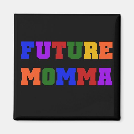 Toekomstige Momma Tshirts en geschenken Magneet (Voorkant)