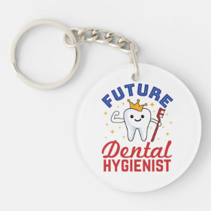 Toekomstige mondhygiënist RDH Sleutelhanger