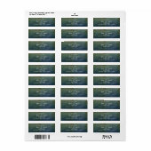 Toekomstige Mr en Mrs Return Address Label (Full Sheet)
