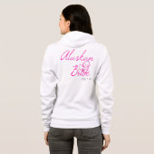 Toekomstige Mrs Alaskan Bride Hoodie (Achterkant volledig)