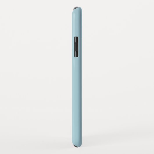 Toekomstige Mrs Blue Glow Chic Script Bride Gift Case-Mate iPhone Case (Achterkant/rechts)