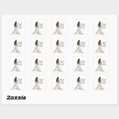 Toekomstige Mrs. Bruid Stickers (Vel)