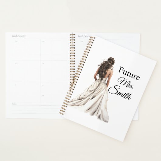 Toekomstige Mrs. Bruidsplanner Planner (Display)