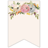 Toekomstige Mrs Bunting Banner Vlaggen Sweet Bloom (Eerste vlag)