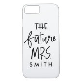Toekomstige Mrs Custom Phone Case (Achterkant)