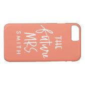 Toekomstige Mrs Custom Phone Case (Achterkant (Horizontaal))