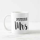 Toekomstige Mrs. grappige Bride Koffiemok (Links)