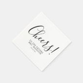 Toekomstige Mrs Minimalistisch en Chic | Trouwserv Servet (Hoek)