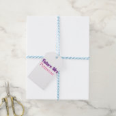 Toekomstige Mrs. Namebride bruiloft bachelorette d Cadeaulabel (Met Touw)