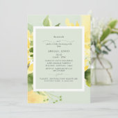 Toekomstige Mrs. Sunflower Bruidsfeest Kaart (Staand voorkant)
