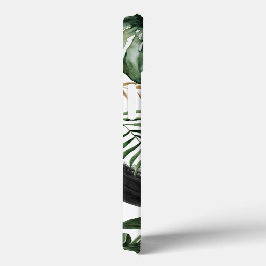 Toekomstige Mrs. tropisch blad en typografie Case-Mate iPhone Case (Achterkant / Rechts)