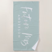 TOEKOMSTIGE MRS... WATERVERF VERLOVING STRANDLAKEN (Voorkant)