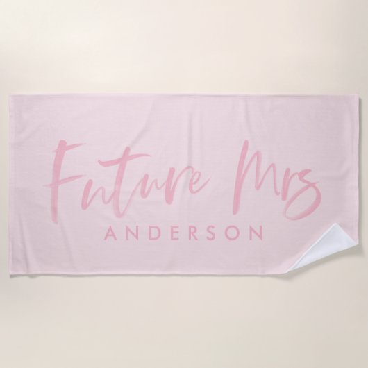 TOEKOMSTIGE MRS... WATERVERF VERLOVING STRANDLAKEN (Voorkant)