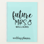 Toekomstige Mrs Wedding Planner<br><div class="desc">Blijf georganiseerd met uw bruiloft planning met deze gepersonaliseerde planner met uw toekomstige achternaam.</div>