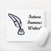 Toekomstige Muismat van bekende schrijver (Met muis)