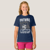 Toekomstige Munten van RIPPLE Millionaire - Verdie T-shirt (Voorkant volledig)