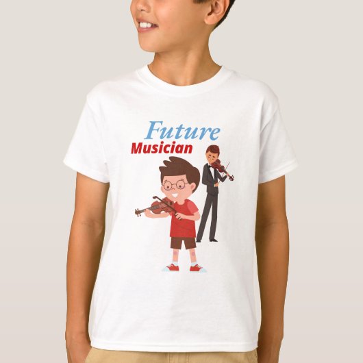Toekomstige Musicus T-shirt (Voorkant)