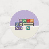 Toekomstige natuurstenen confetti (Kleine voorkant)