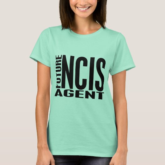 Toekomstige NCIS-agent T-shirt (Voorkant)
