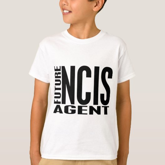 Toekomstige NCIS-agent T-shirt (Voorkant)