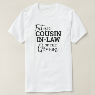 Toekomstige neef in de wet van bruidegom WV bruilo T-shirt
