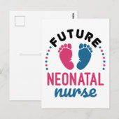 Toekomstige neonatale neonatale neurie preemie NIC Briefkaart (Voorkant / Achterkant)