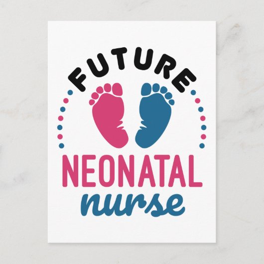 Toekomstige neonatale neonatale neurie preemie NIC Briefkaart (Voorkant)