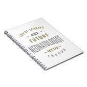 Toekomstige neonatoloog Cadeauideeën Notitieboek (Rechterzijde)