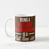 Toekomstige neurochirurgie koffiemok (Links)