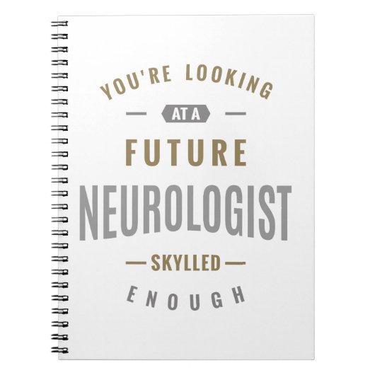Toekomstige neuroloog Cadeauideeën Notitieboek (Voorkant)
