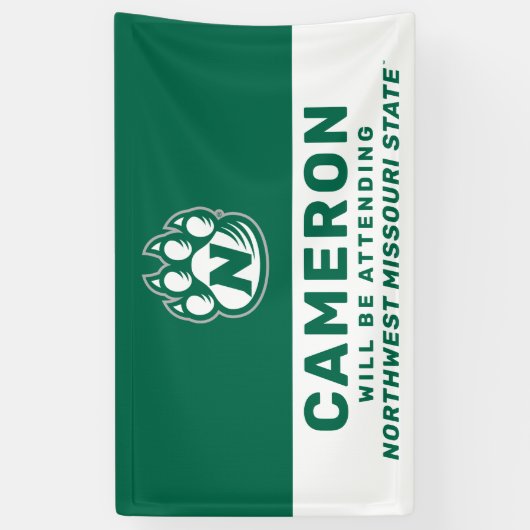 Toekomstige NW Missouri-staat Afstuderen Spandoek (Verticaal)