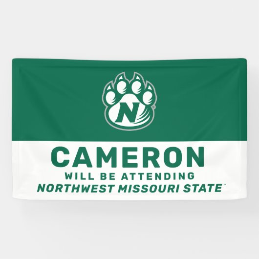 Toekomstige NW Missouri-staat Afstuderen Spandoek (Horizontaal)