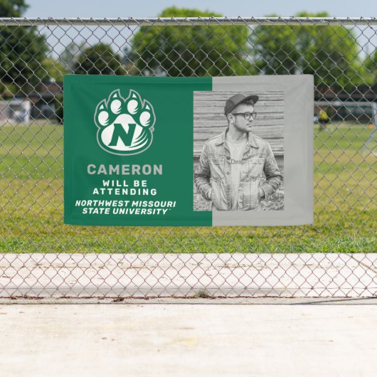 Toekomstige NW Missouri-staat Afstuderen Spandoek (Insitu)