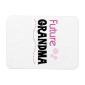 Toekomstige oma geschenken magneet (Horizontaal)