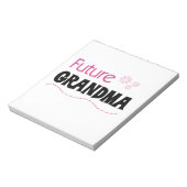 Toekomstige oma geschenken notitieblok (Linkerzijde)